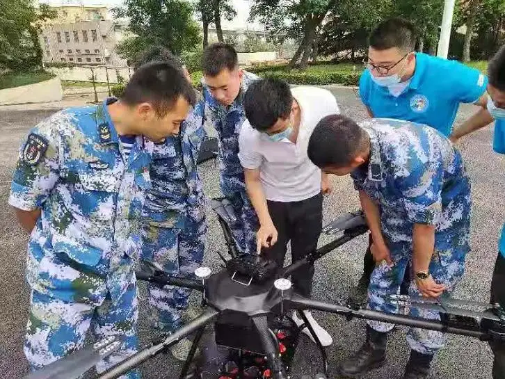 MYUAV Mtow 50kg Δρόνο με δέσιμο που τροφοδοτείται από ηλεκτρικό σταθμό δέσμης Δρόνο μεγάλου φορτίου 4