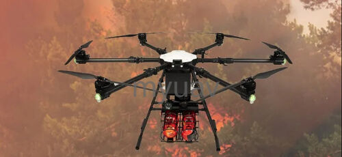 Τελευταίες ειδήσεις της εταιρείας για MYUAV UAV σύστημα έκτακτης ανάγκης πυρκαγιάς UAV + πυροσβεστικό φορτηγό αστικό πρόγραμμα σύνδεσης πυρκαγιάς υψηλών ορόφων