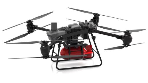 Τελευταίες ειδήσεις της εταιρείας για FC30 Drone Mounted Firefighting Water Cannon. DJI FC30 Drone. Myuav Tethered Drone. Μέχρι 240 μέτρα.