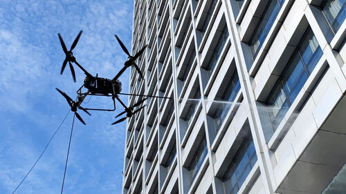 Τελευταίες ειδήσεις της εταιρείας για MYUAV FC30X διπλή δέσμευση 120 μέτρων υψηλού υψόμετρου καθαρισμού drone