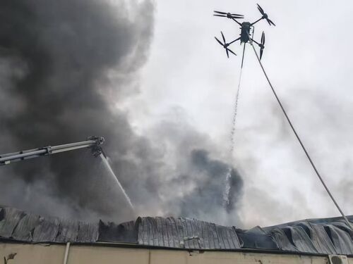 Τελευταίες ειδήσεις της εταιρείας για "Air Sentinel" στη φωτιά: Το τηλεκατευθυνόμενο UAV της Mayowei Fire Control επιτρέπει μια νέα δύναμη έξυπνης πυρόσβεσης