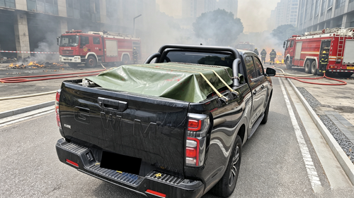 Τελευταίες ειδήσεις της εταιρείας για MYUAV FC100 Firefighting Drone Successfully Completes Field Drill; Tethered Power Supply and Long Endurance Enable Effic