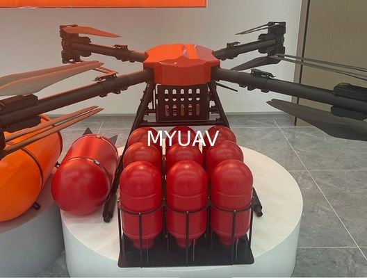 MYUAV Δορυφόρος με συνδεδεμένη βόμβα πυρκαγιάς σε νερό (25KG) Για χρήση με μη επανδρωμένο αεροσκάφος Δασική πυρκαγιά Διάσωση πυρκαγιάς