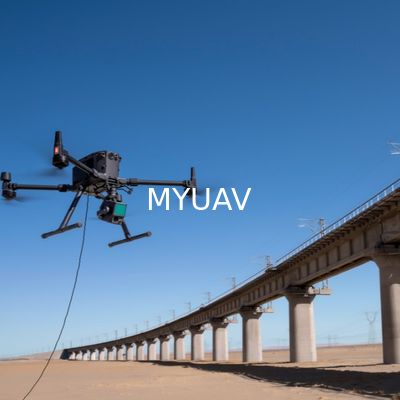 MYUAV Bridge Inspection Drone Tethered System AI Εύκολο στη λειτουργία Υψηλή ασφάλεια