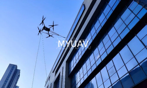 DJI FlyCart 30 120μ ύψος Καθαρισμός κτιρίων Σύστημα Drones